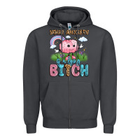 Smoke your anxiety is a lying bitch Zipper Hoodie - LillyAllenDesigns