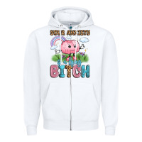 White your anxiety is a lying bitch Zipper Hoodie - LillyAllenDesigns