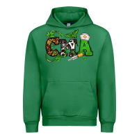 Emerald St. Patrick's Day CMA Urban Hoodie - OliviaCreatesArt