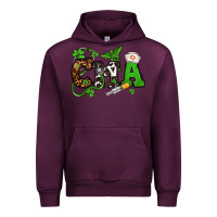 Mauve Wine St. Patrick's Day CMA Urban Hoodie - OliviaCreatesArt