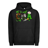 Pigment Black St. Patrick's Day CMA Urban Hoodie - OliviaCreatesArt