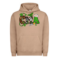 Pigment Burro St. Patrick's Day CMA Urban Hoodie - OliviaCreatesArt