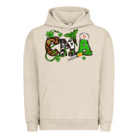 Pigment French Oak St. Patrick's Day CMA Urban Hoodie - OliviaCreatesArt