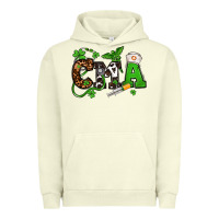Pigment Pistachio St. Patrick's Day CMA Urban Hoodie - OliviaCreatesArt