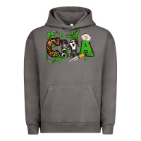 Pigment Tornado St. Patrick's Day CMA Urban Hoodie - OliviaCreatesArt