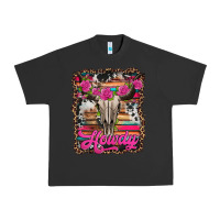 Pigment Black howdy valentine's day bull skull Urban Heavy Tee - Jasminsmagicworld