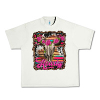 Pistachio howdy valentine's day bull skull Urban Heavy Tee - Jasminsmagicworld