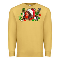 Antique Gold Joy with woman Premium Sweatshirt - NancyCooperArtShop