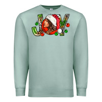 Seafoam Joy with woman Premium Sweatshirt - NancyCooperArtShop