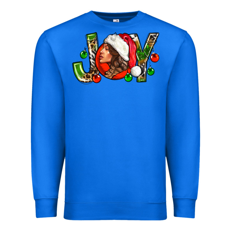 Joy With Woman Premium Sweatshirt by NancyCooperArtShop | Teevron