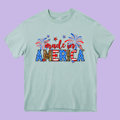 Made In America Heavy Core Tee Designed By Neo Western