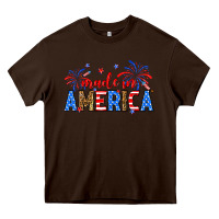 Chocolate Brown Made in America Heavy Core Tee - Neo Western
