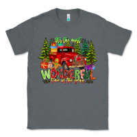 Charcoal Heather it's The Most Wonderful Time of the year Classic Tee - CowhideDigitalArt