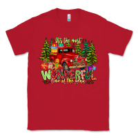 Red it's The Most Wonderful Time of the year Classic Tee - CowhideDigitalArt