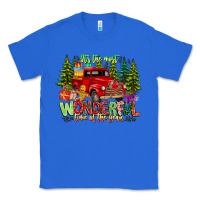 True Royal it's The Most Wonderful Time of the year Classic Tee - CowhideDigitalArt