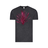 Vintage Black Pink Cordyline Vintage Tee - LillyAllenDesigns