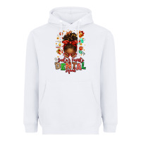 White Santa's Favorite Dental Squad Afro Messy Bun Heavyweight Hoodie - texasbilliewilder