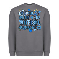 Storm we wear blue for autism awareness Heavyweight Sweatshirt - MaliasSmallBusiness
