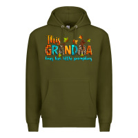 Army Green customized this grandma loves her little pumpkins Premium Hoodie - texasbilliewilder