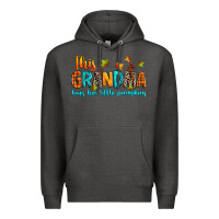 Charcoal Heather customized this grandma loves her little pumpkins Premium Hoodie - texasbilliewilder