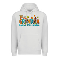 Dove Grey customized this grandma loves her little pumpkins Premium Hoodie - texasbilliewilder