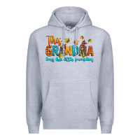 Heather Grey customized this grandma loves her little pumpkins Premium Hoodie - texasbilliewilder