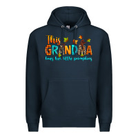 Navy customized this grandma loves her little pumpkins Premium Hoodie - texasbilliewilder