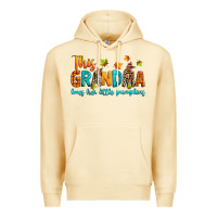 Pina Colada customized this grandma loves her little pumpkins Premium Hoodie - texasbilliewilder