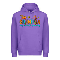 Purple customized this grandma loves her little pumpkins Premium Hoodie - texasbilliewilder