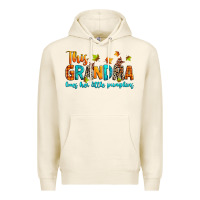 Tofu customized this grandma loves her little pumpkins Premium Hoodie - texasbilliewilder