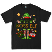 Black im the boss elf Premium Tee - FaDigitalArtStudio