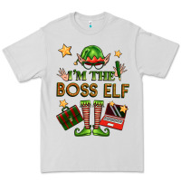Dove Grey im the boss elf Premium Tee - FaDigitalArtStudio