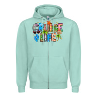 Seafoam cruise life Zipper Hoodie - LillyAllenDesigns