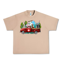 Burro lvn nurse truck with cactus and sunflowers Urban Heavy Tee - AdoDesignShop