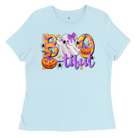 Baby Blue Boo-tiful Ladies Tee - texasbilliewilder