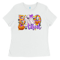 White Boo-tiful Ladies Tee - texasbilliewilder