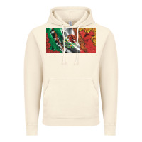 Vintage Artic mexico flag cowhide leopard sunflower and roses licanse  plate Vintage Hoodie - Artiststas