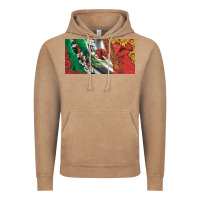 Vintage Coffee mexico flag cowhide leopard sunflower and roses licanse  plate Vintage Hoodie - Artiststas