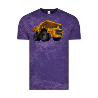 Cloud Purple Dump Truck Vintage Tee - LillyAllenDesigns