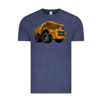Vintage Denim Dump Truck Vintage Tee - LillyAllenDesigns