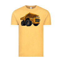Vintage Mustard Dump Truck Vintage Tee - LillyAllenDesigns