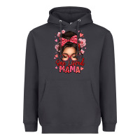 Smoke one loved mama messy bun Heavyweight Hoodie - texasbilliewilder