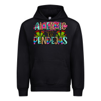 Black Allergic to pendejas mexico Urban Hoodie - FaDigitalArtStudio