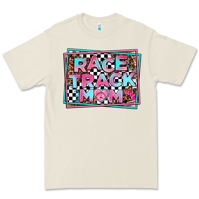 Race Track Mom Premium Tee by AdoDesignShop | Teevron