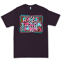 Plum race track mom Premium Tee - AdoDesignShop