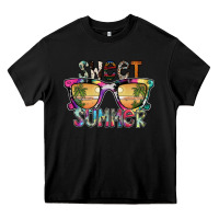 Black sweet summer Heavy Core Tee - SublimationCraftShop