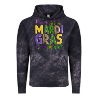 Cloud Black happy mardi gras y'all Vintage Hoodie - AdoDesignShop
