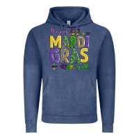 Vintage Denim happy mardi gras y'all Vintage Hoodie - AdoDesignShop