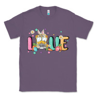 Lavender love school bus Classic Tee - MaliasSmallBusiness