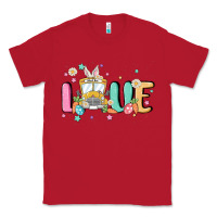 Red love school bus Classic Tee - MaliasSmallBusiness